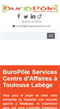 Mobile Screenshot of buropole-services.com